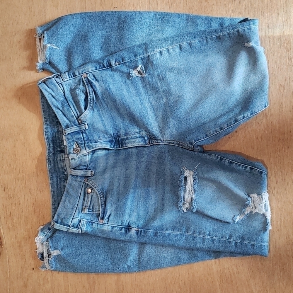 & Denim distressed jeans